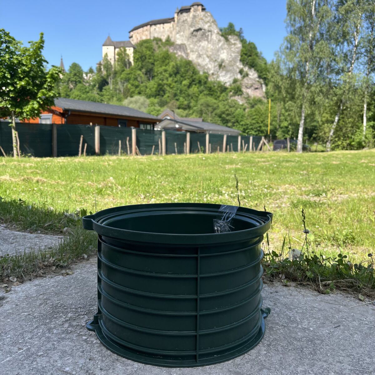 Plastový nadstavec pre filtračnú šachtu BASIC na predĺženie revízneho otvoru nádrže