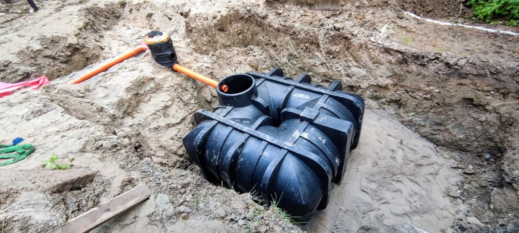 Porovnanie filtrácie dažďovej vody so šachtou STRONG