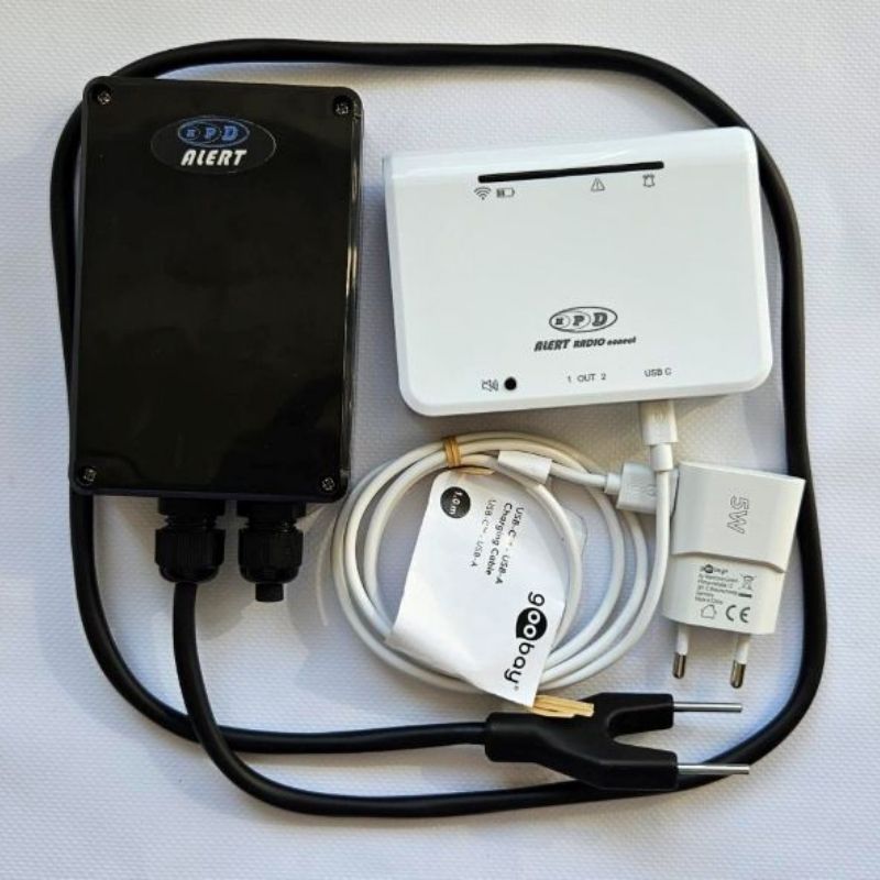 alarm pre sledovanie výšky hladiny v žumpach bezdrôtový