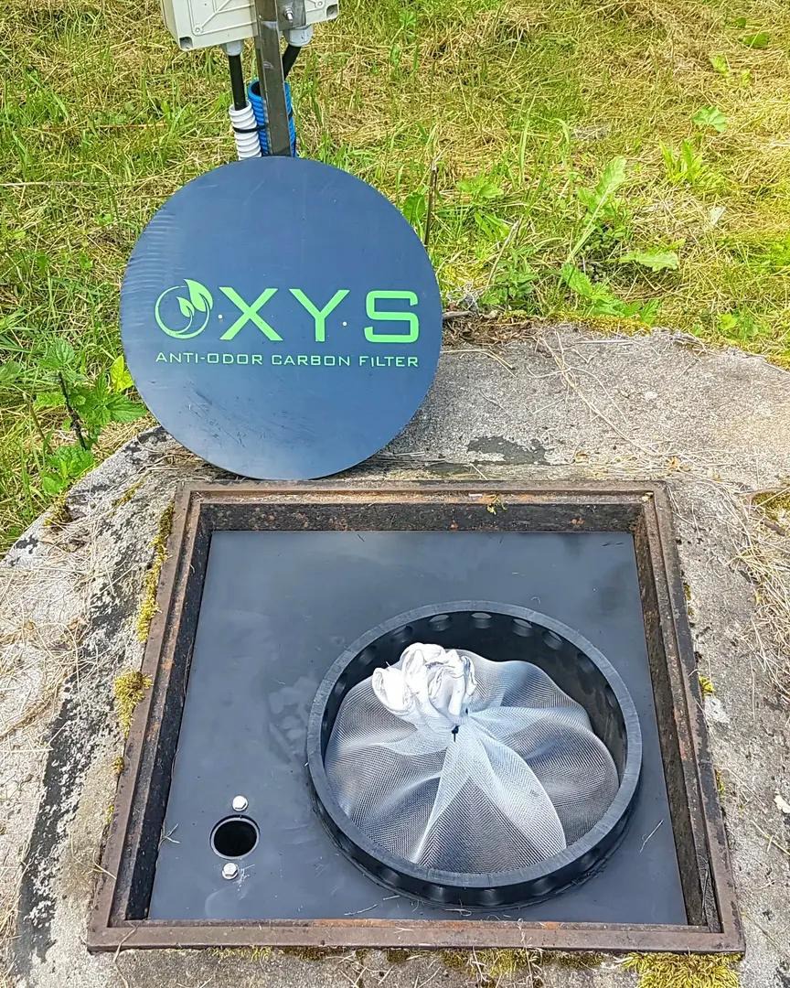 Atypický protizápachový filter OXYS pod poklop