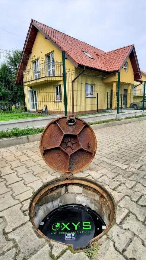 Montáž filtra OXYS 600 pod poklop