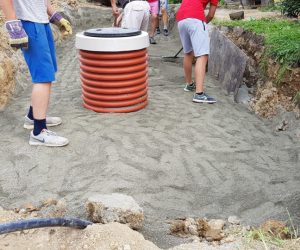 Horný zásyp nádrže