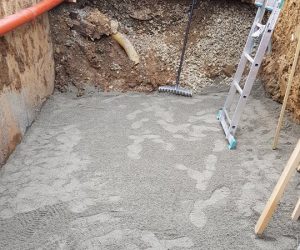 Spodná vrstva piesku 0/4 v hrúbke min. 20cm