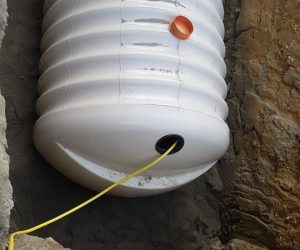 Napustenie nádrže vodou do 1/3